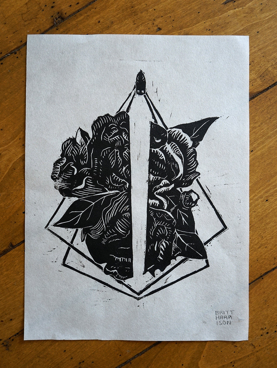 'Fractured' Print