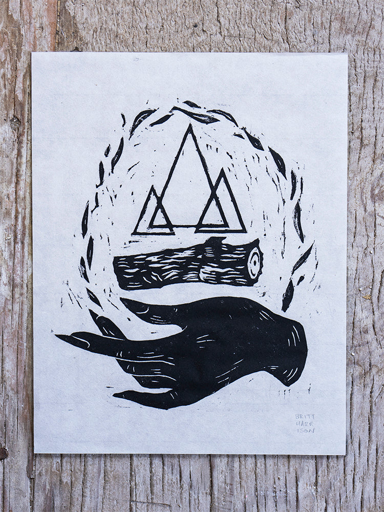 'Her Breath Ignites the Flame' Print